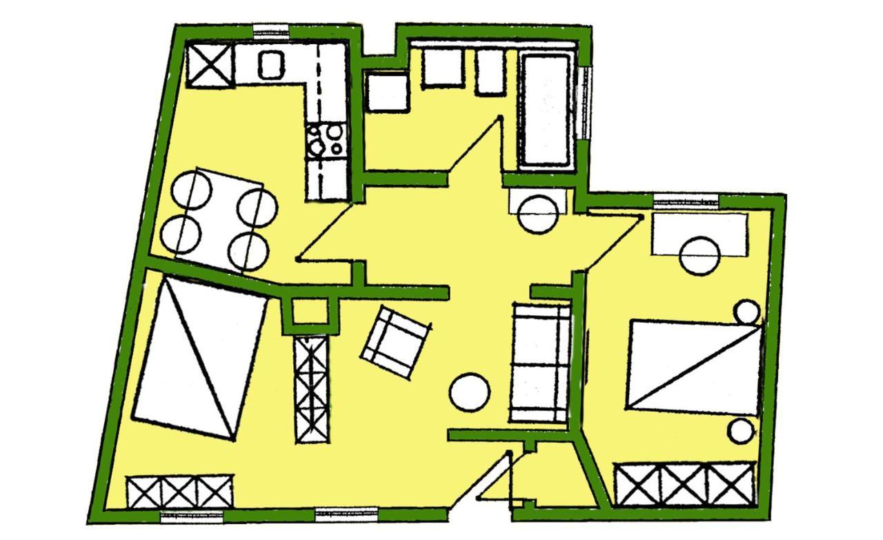 Gapart - Apartments Mit Kueche Lipsia Esterno foto